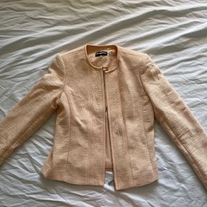 Karl Lagerfield Pink Zip up Jacket Size 4